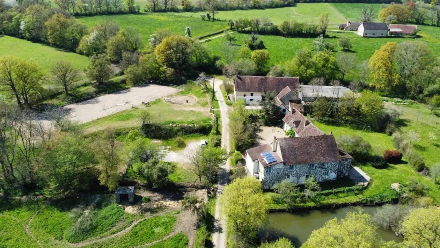 Ferme Equestre & Chambres D'Hotes Gateau Stables Proche Guedelon Saint-Amand-en-Puisaye Экстерьер фото